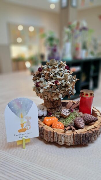 Workshop rouw/herfst-tafereel - Afbeelding 2