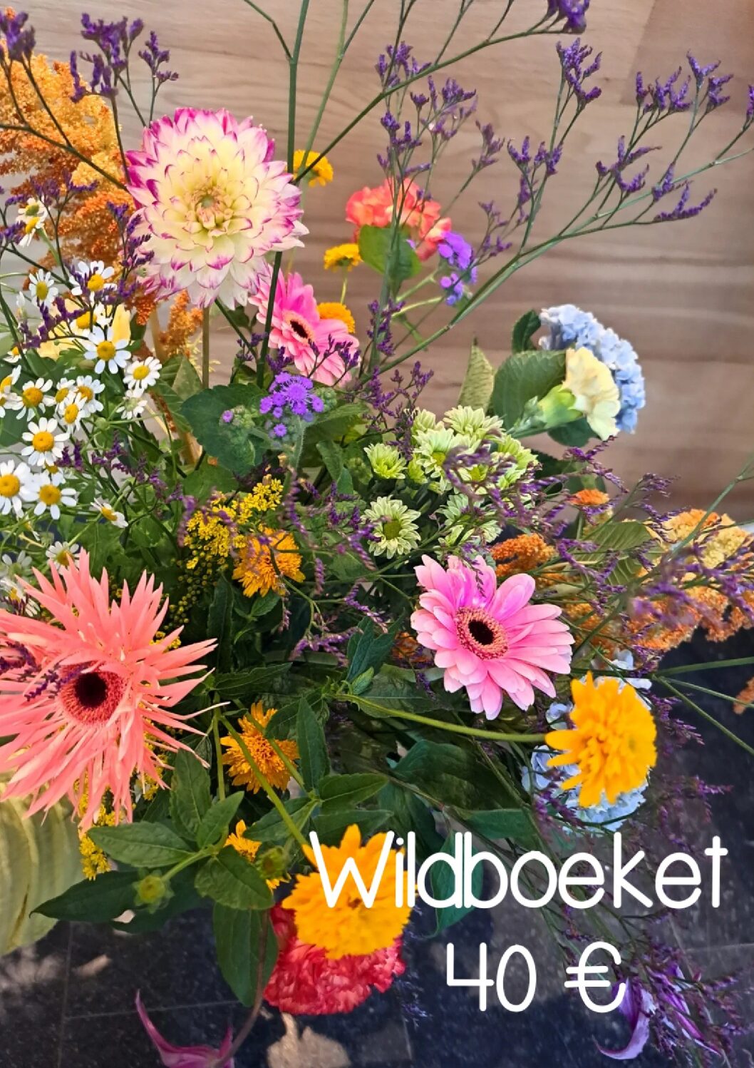 Wildboeket 40 €
